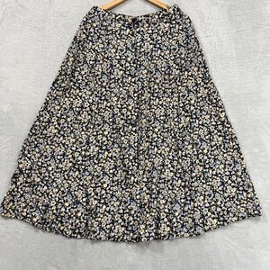 VTG County Seat Skirt Button 31" Waist cottagecore Made USA Boho Coachella‎